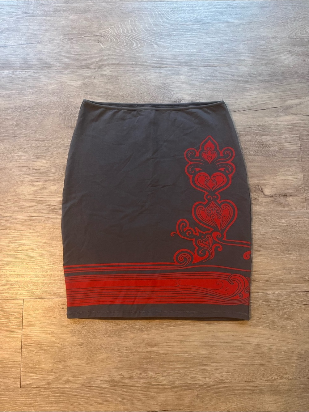 Vintage free people unique midi skirt